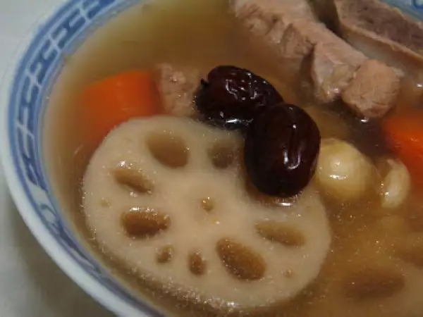 Recipe Double lotus soup