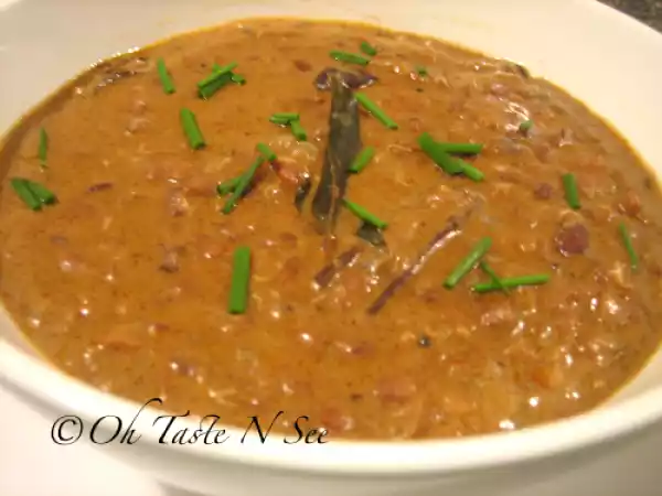 Recipe Sprouted horse gram korma (kollu kurma)