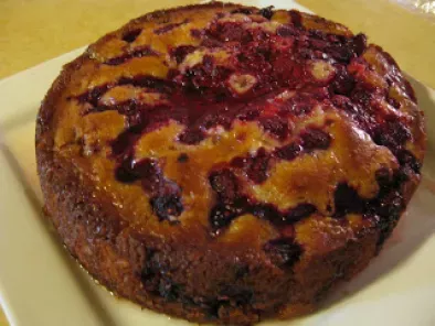 Recipe Gâteau au yaourt à la framboise (french yogurt cake with raspberries)