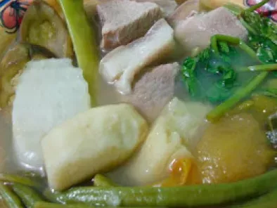 Recipe Sinigang na baboy (pork in tamarind soup)