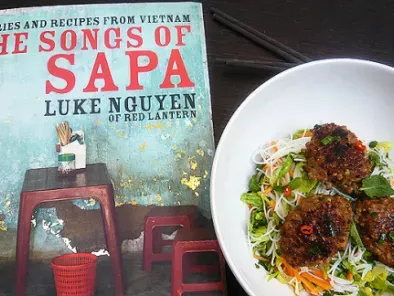 Recipe Songs of sapa (chargrilled pork patties + vermicelli salad)
