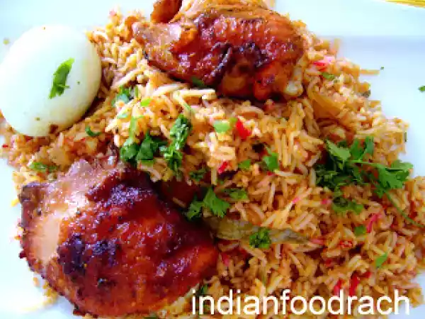 Recipe Fried chicken biryani