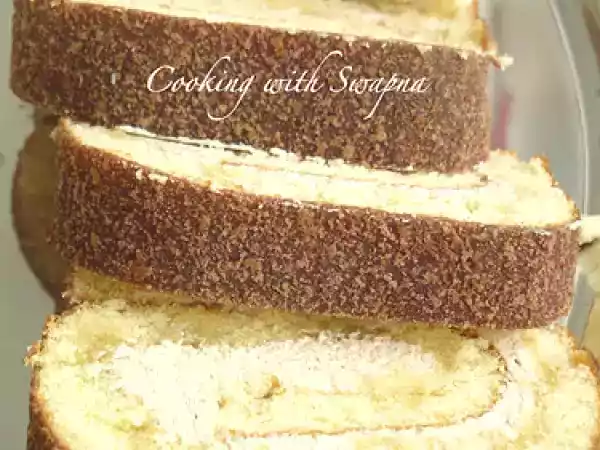 Recipe Tiramisu swiss roll