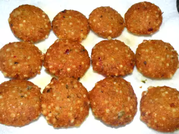 Recipe Sabudana vada/crispy tapioca patty/pearl sago cutlets