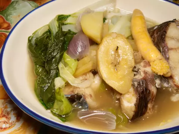 Recipe Pesang dalag (mudfish stew in ginger)