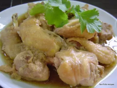 Recipe Steamed ginger chicken