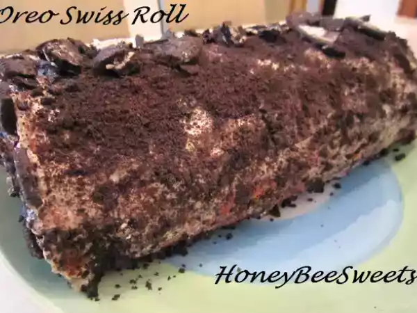 Recipe Oreo swiss roll