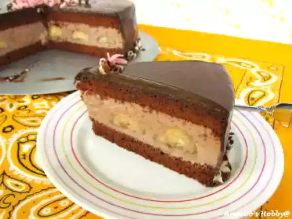 Recipe Banana chocolate cake