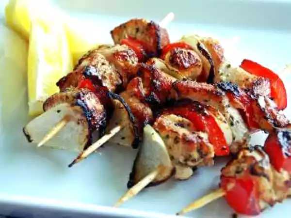 Recipe Mini chicken skewers