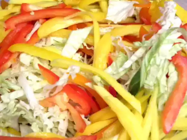 Recipe Mango cabbage slaw