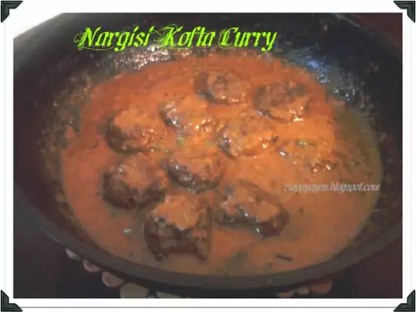 Recipe Nargisi kofta curry