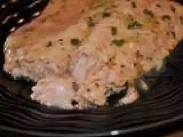 Recipe Garland Salmon w/Butter Sauce