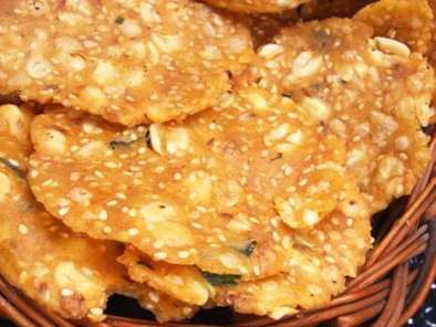 Recipe Chekkalu ~ rice crackers