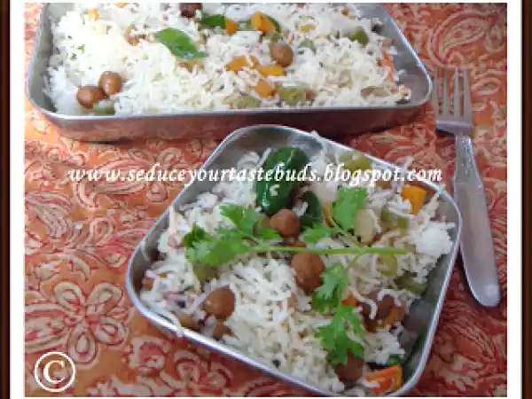 Recipe Vegetable and lentil sevai