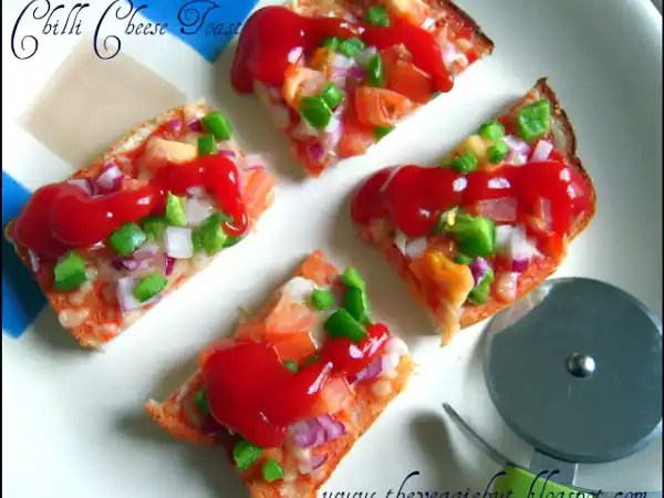 Recipe Chilli cheese toast