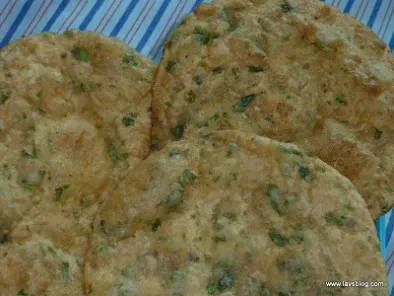 Recipe Spinach fried bread / palak puri