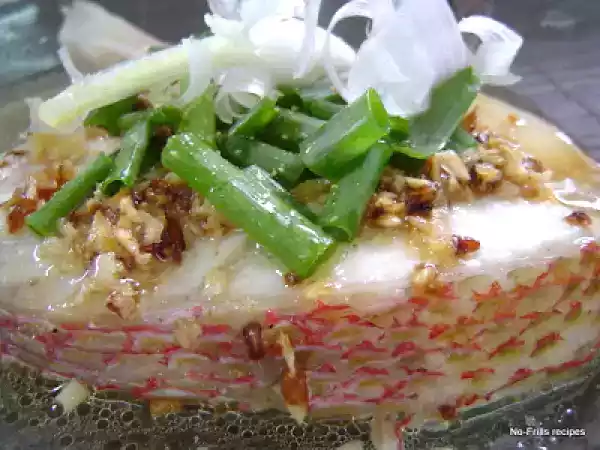 Recipe Steamed fish fillet
