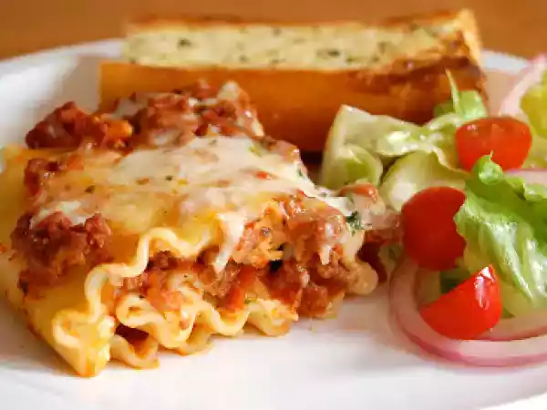 Recipe Classic lasagna rolls