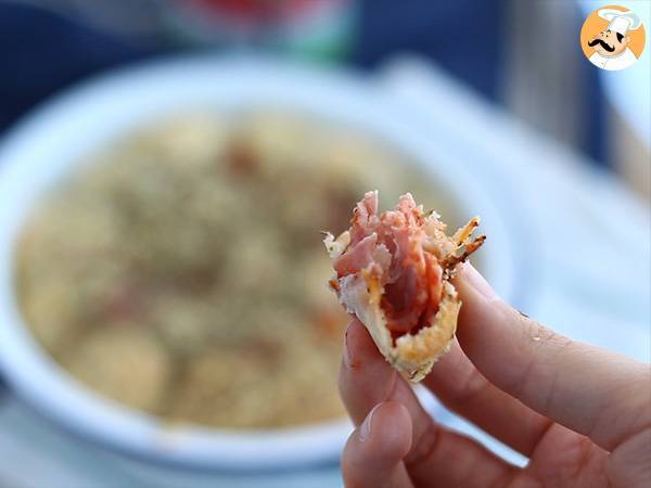 Pull apart pizza balls - Preparation step 7