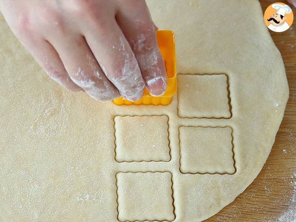 Homemade savory biscuits - Preparation step 3