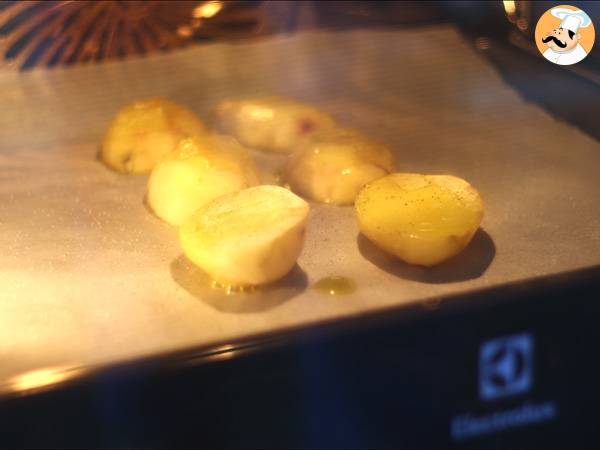 Raclette potato sandwich - Preparation step 2