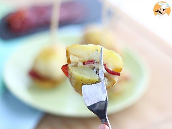 Raclette potato sandwich - Preparation step 5