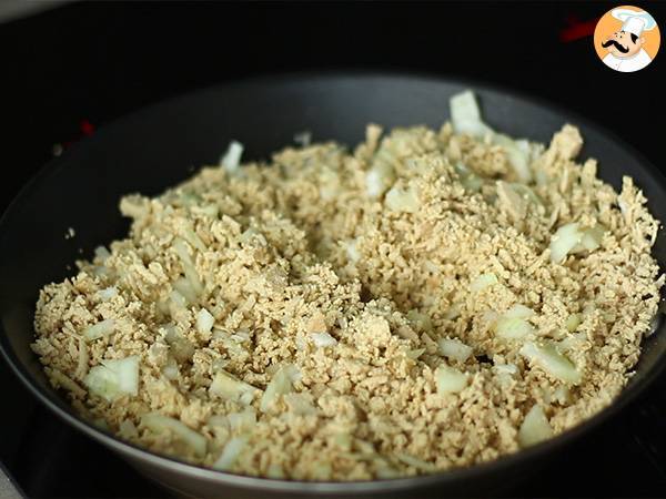 Vegan zucchini and tofu shepherd's pie - Preparation step 2