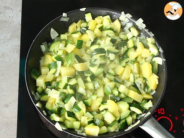 Vegan zucchini and tofu shepherd's pie - Preparation step 4