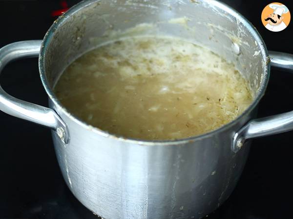 French onion soup: a classic recipe - Preparation step 4