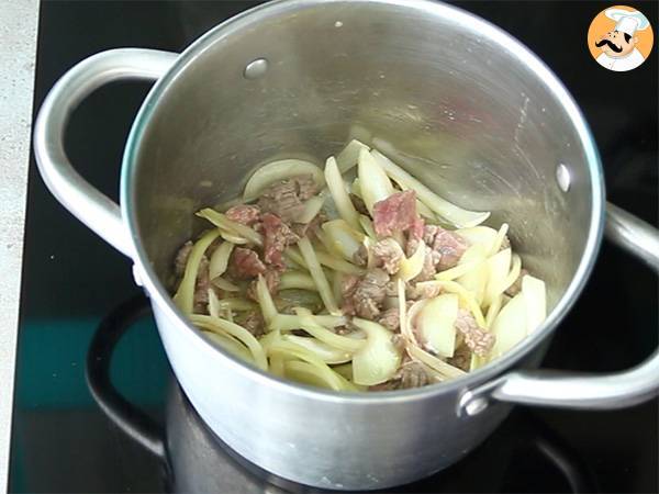 Harira, a fragrant and easy soup - Preparation step 1