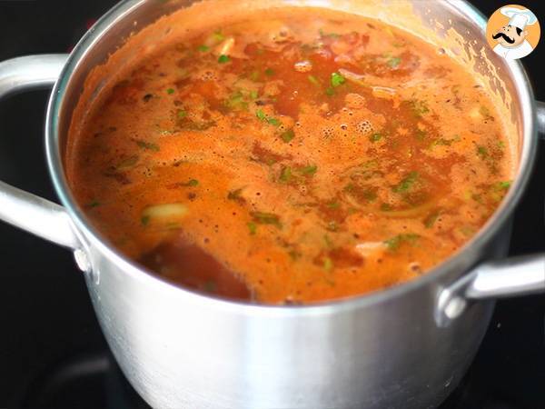 Harira, a fragrant and easy soup - Preparation step 3