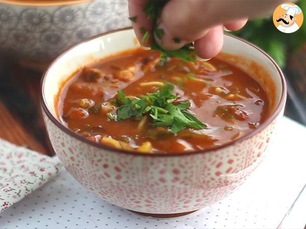 Harira, a fragrant and easy soup - Preparation step 5