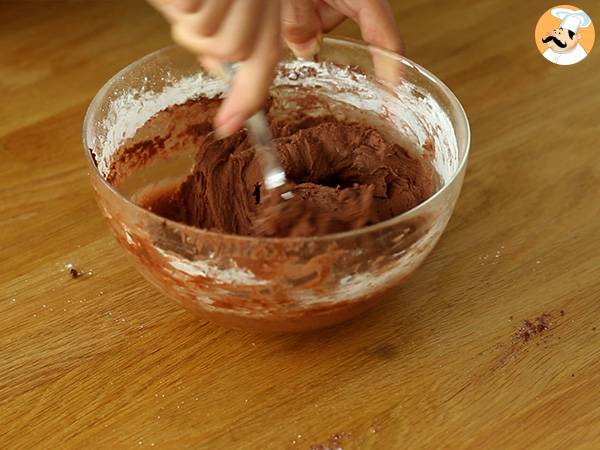 Cocoa viennese cookies - Preparation step 3