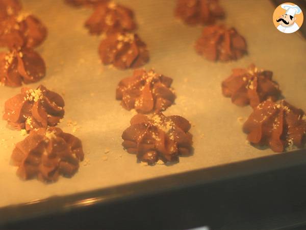 Cocoa viennese cookies - Preparation step 5