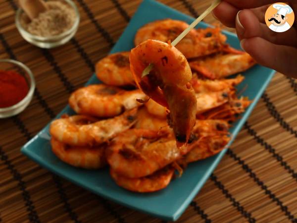 Flambéed shrimp with whiskey: a detailed recipe - Preparation step 5