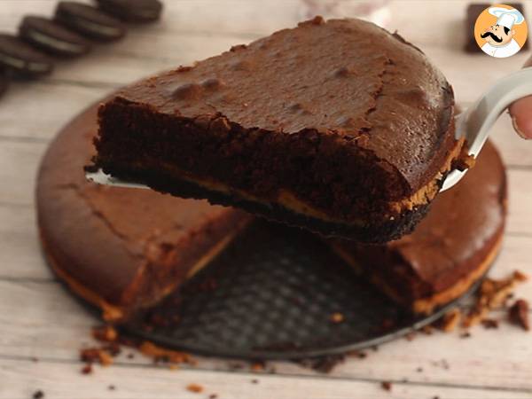 Peanut butter and oreo brownies - Preparation step 7