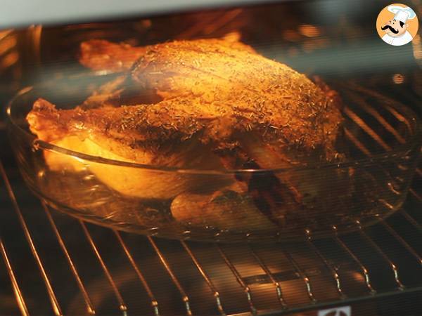 Roasted chicken with mustard and herbes de provence - Preparation step 3