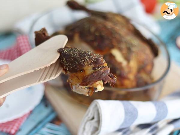 Roasted chicken with mustard and herbes de provence - Preparation step 4