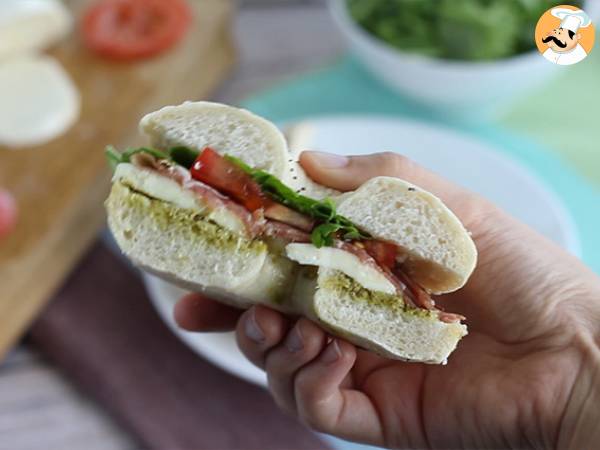 Italian bagel - Preparation step 4