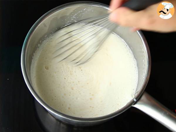 Natillas, the spanish egg custard - Preparation step 3