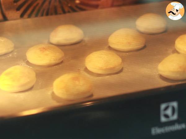 Vanilla puff pastry doughnuts - Preparation step 3