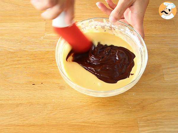 Perfect brownie and cookie cake for snack time! - Preparation step 5