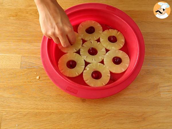 Easy pineapple upside down cake - Preparation step 2