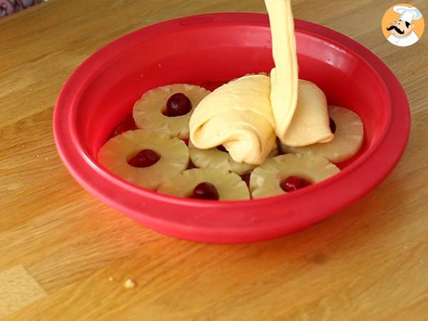 Easy pineapple upside down cake - Preparation step 5