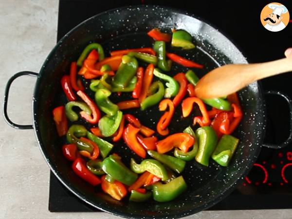 Seafood paella - Preparation step 4