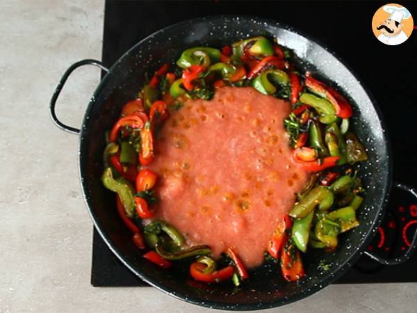 Seafood paella - Preparation step 6