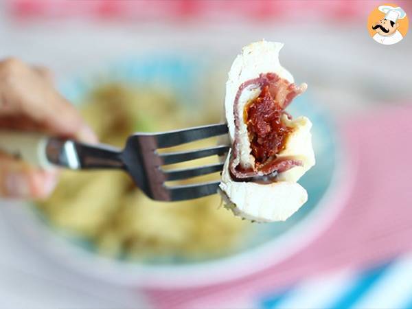 Chicken ballotines with mozzarella - Preparation step 6