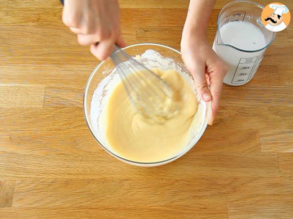 Gluten-free and dairy-free plum flan - Preparation step 2