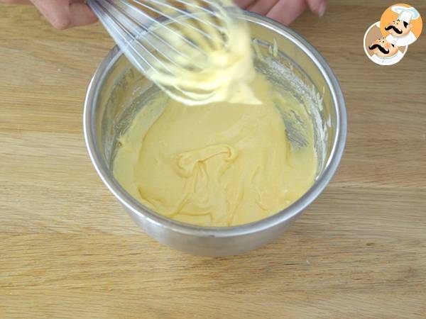 Vanilla and chocolate sun tart - Preparation step 1