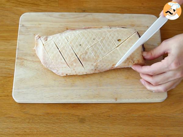 Duck breast with truffle sauce - Preparation step 5